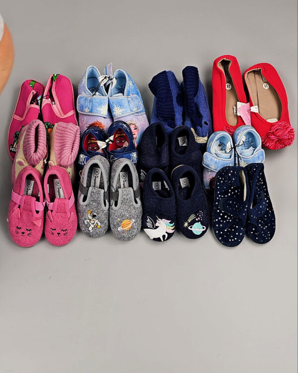 Фотография  320 - Обувь домашняя дети СТОК 065#3,3 кг, ЛОТ СТ-9728 оптом в Калуге и Калужской области