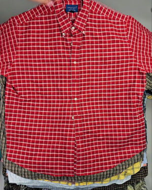 Купить Рубашки (Oversize Man Shirts Premium)#20,3 кг, ЛОТ СХ-0242 оптом в Калуге и Калужской области