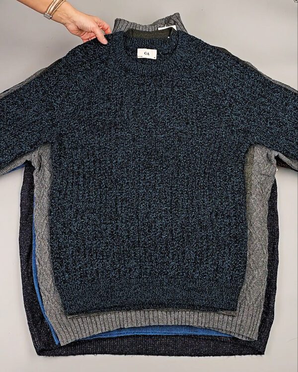 Фотография  443 - Джемпера мужские C&A 025#7 кг, ЛОТ СТ-10003 оптом в Калуге и Калужской области