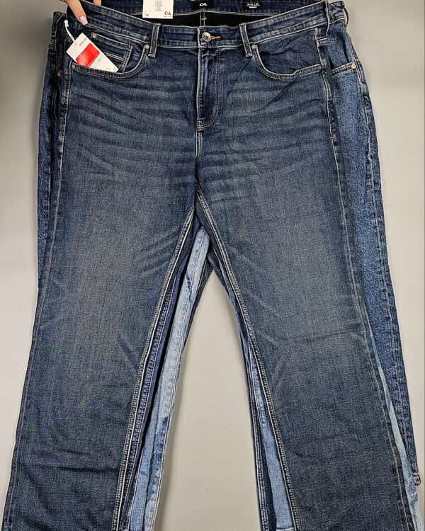 Фотография  381 - Джинсы C&A ж/м#10 кг, ЛОТ СТ-9861 оптом в Калуге и Калужской области