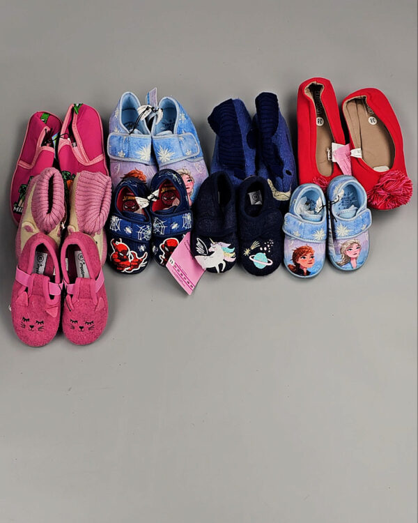 Фотография  930 - Обувь домашняя дети СТОК 065#3,3 кг, ЛОТ СТ-9728 оптом в Калуге и Калужской области