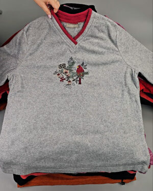 Фотография  235 - Толстовки флис м/ж (Adult Fleece Tops Premium)#18 кг, ЛОТ СХ-0250 оптом в Калуге и Калужской области