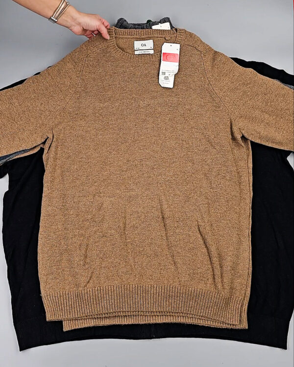 Фотография  189 - Джемпера мужские C&A 025#7,6 кг, ЛОТ СТ-10006 оптом в Калуге и Калужской области