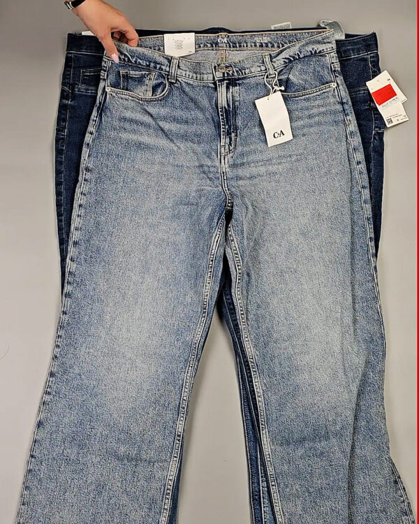 Фотография  334 - Джинсы C&A ж/м#10 кг, ЛОТ СТ-9862 оптом в Калуге и Калужской области