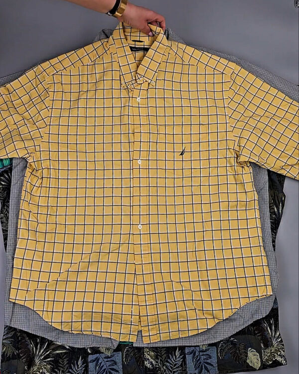 Фотография  858 - Рубашки (Oversize Man Shirts Premium)#20,3 кг, ЛОТ СХ-0242 оптом в Калуге и Калужской области