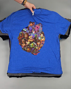 Фотография  383 - Футболки м/ж (Super T-Shirts Printed)#10 кг, ЛОТ СХ-0272 оптом в Калуге и Калужской области