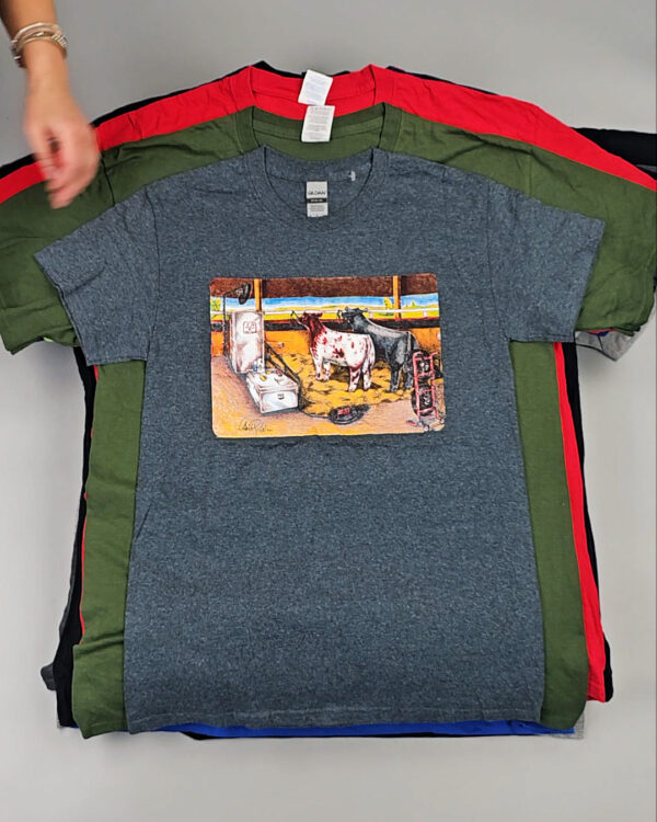 Фотография  742 - Футболки м/ж (Super T-Shirts Printed)#10 кг, ЛОТ СХ-0270 оптом в Калуге и Калужской области