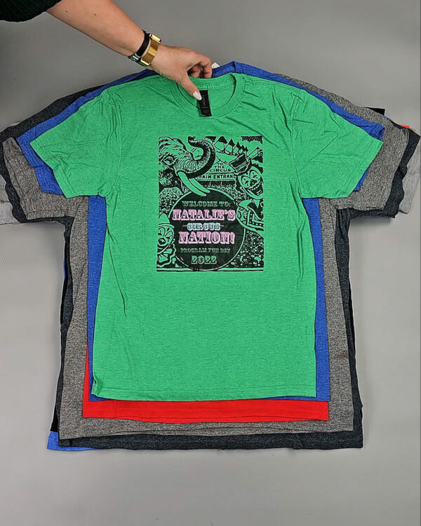 Фотография  581 - Футболки м/ж (Super T-Shirts Printed)#10 кг, ЛОТ СХ-0272 оптом в Калуге и Калужской области